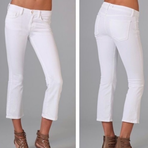 j brand jeans cropped